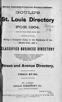 Gould's St. Louis Directory for 1904