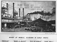 Mobile, Alabama Wharf