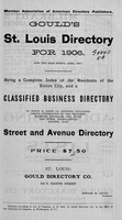 Gould's St. Louis Directory for 1906