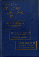 Gould's Blue Book, for the City of St. Louis. 1912