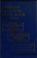 Gould's Blue Book, for the City of St. Louis. 1916