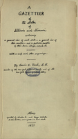 A Gazetteer of the States of Illinois and Missouri