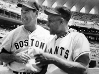 Ted Williams and Willie Mays
