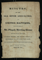 Minutes of the Elk River Association of United Baptists