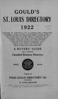 Gould's St. Louis Director for 1922
