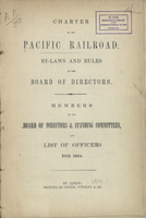 Charter of the Pacific Railroad