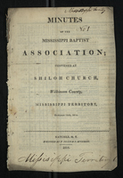 Minutes of the Mississippi Baptist Association