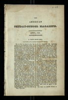 The American Sunday-School Magazine. April, 1829, Vol. VI -13. II A Voice from Ohio. II