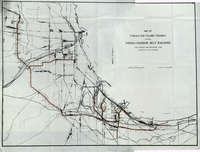 Indiana Harbor Belt Map of Chicago