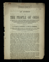 Temperance Tract No. 1: An Address to the People of Ohio
