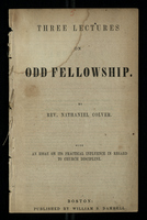 Three Lectures on Odd Fellowship