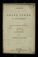 A Description of Grand Tower, on the Mississippi