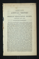 Thirty-Fifth Annual Report of the American Colonization Society
