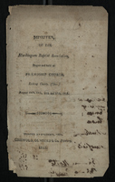 Minutes of the Muskingum Baptist Association, 1815
