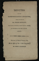 Minutes of the Muskingum Baptist Association, 1817