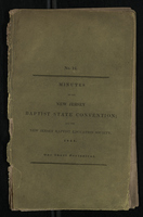 Minutes of the New Jersey Baptist State Convention 