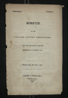 Minutes of the Portage Baptist Association, 1840