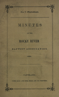 Minutes of the Rocky River Baptist Association