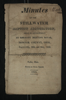 Minutes of the Stillwater Baptist Association, 1825