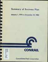 Conrail Summary Business Plan January 1, 1978 to December 31, 1982