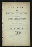 An Address on the Philosophy of Time