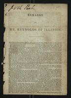 Remarks of Mr. Reynolds of Illinois