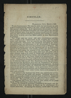 Circular [to the constituents of John Reynolds]