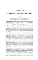 American Railroad Journal July 1, 1841