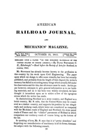 American Railroad Journal October 15, 1841