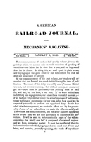 American Railroad Journal January 1, 1842