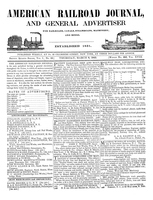 American Railroad Journal March 6, 1845