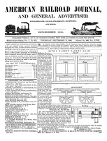 American Railroad Journal September 11, 1845