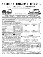 American Railroad Journal October 9, 1845