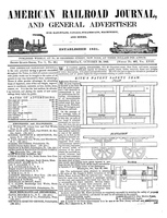 American Railroad Journal October 30, 1845