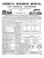 American Railroad Journal November 6, 1845
