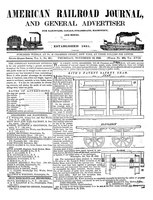 American Railroad Journal November 13, 1845