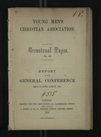 Young Men's Christian Association: Report of the General Conference