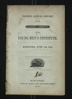 Fourth Annual Report of the Executive Committee of the Young Men's Institute
