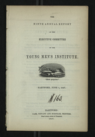 Ninth Annual Report of the Executive Committee of the Young Men's Institute