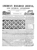 American Railroad Journal January 10, 1846