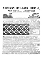 American Railroad Journal January 17, 1846