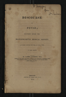 Discourse on Fever; Delivered Before the Massachusetts Medical Society