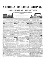 American Railroad Journal February 29, 1846