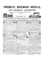 American Railroad Journal March 7, 1846
