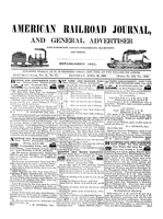 American Railroad Journal April 25, 1846