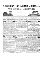 American Railroad Journal May 30, 1846