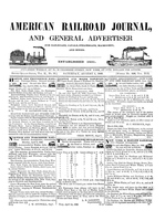 American Railroad Journal August 1, 1846
