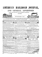 American Railroad Journal August 29, 1846