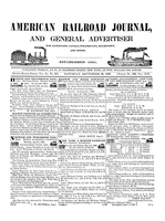 American Railroad Journal September 26, 1846