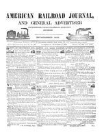 American Railroad Journal October 3, 1846